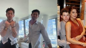 Annoyed Priyanka Chopra leaves the room as Nick Jonas loudly sings Jonas Brothers’ song: ‘Is this loud enough’.