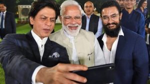 Shah Rukh Khan ditches arm sling, folds hand to wish PM Narendra Modi on 75th birthday: ‘Your energy beats us’