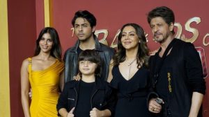 Proud father Shah Rukh Khan took to social media to thank audiences for liking son Aryan Khan's new Netflix show The Ba***ds of Bollywood.