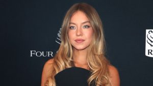 Sydney Sweeney attends the 2025 Road to the Golden Globes Party at the Four Seasons Toronto during the Toronto International Film Festival.(AFP)