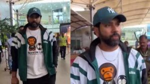 Viral video reveals Rohit Sharma’s latest public appearance