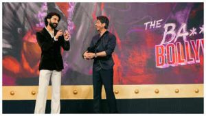 When Shah Rukh Khan kissed Raghav Juyal on his forehead – Exclusive