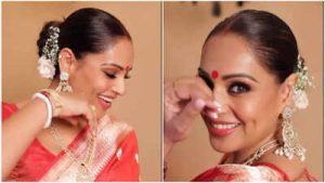 Bipasha Basu joins “Bipasha Bipasha” trend, shares amazing reel in stunning saree