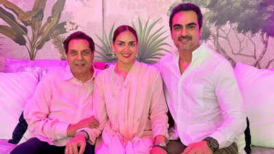 ‘Dada to my babies’: Esha Deol wishes ex-husband Bharat Takhtani on his birthday, ‘Stay happy, healthy and blessed’