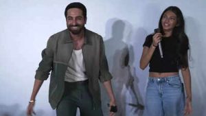 'Really sorry for beating up your father': Ayushmann Khurrana's fun banter with Nawazuddin Siddiqui’s daughter Shora at Thamma screening steals the show