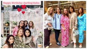 Raha Kapoor’s birthday bash: Neetu Kapoor and Soni Razdan share photos from ‘fam-jam’, cute Peppa Pig puppet show